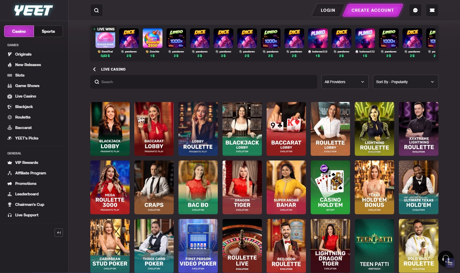 casino graphic